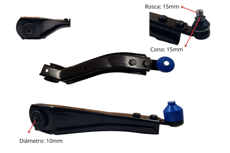 Brazo De Suspension Chev Agile/Celta/Montana/Corsa 95-21 Der Brazo De Suspension Chev Agile/Celta/Montana/Corsa 95-21 Der
