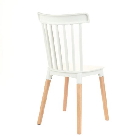 Juego de comedor 4 sillas Windsor - Blanco Juego de comedor 4 sillas Windsor - Blanco
