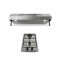 Extractor Purificador Nubia 60CM de Acero Inoxidable Pack De Extractor Purificador Nubia + Anafe A Gas Vulcano Duo 2 Acero Inoxidable