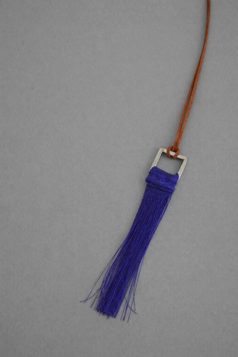 Carnavalero Necklace - Azul / Plateado 