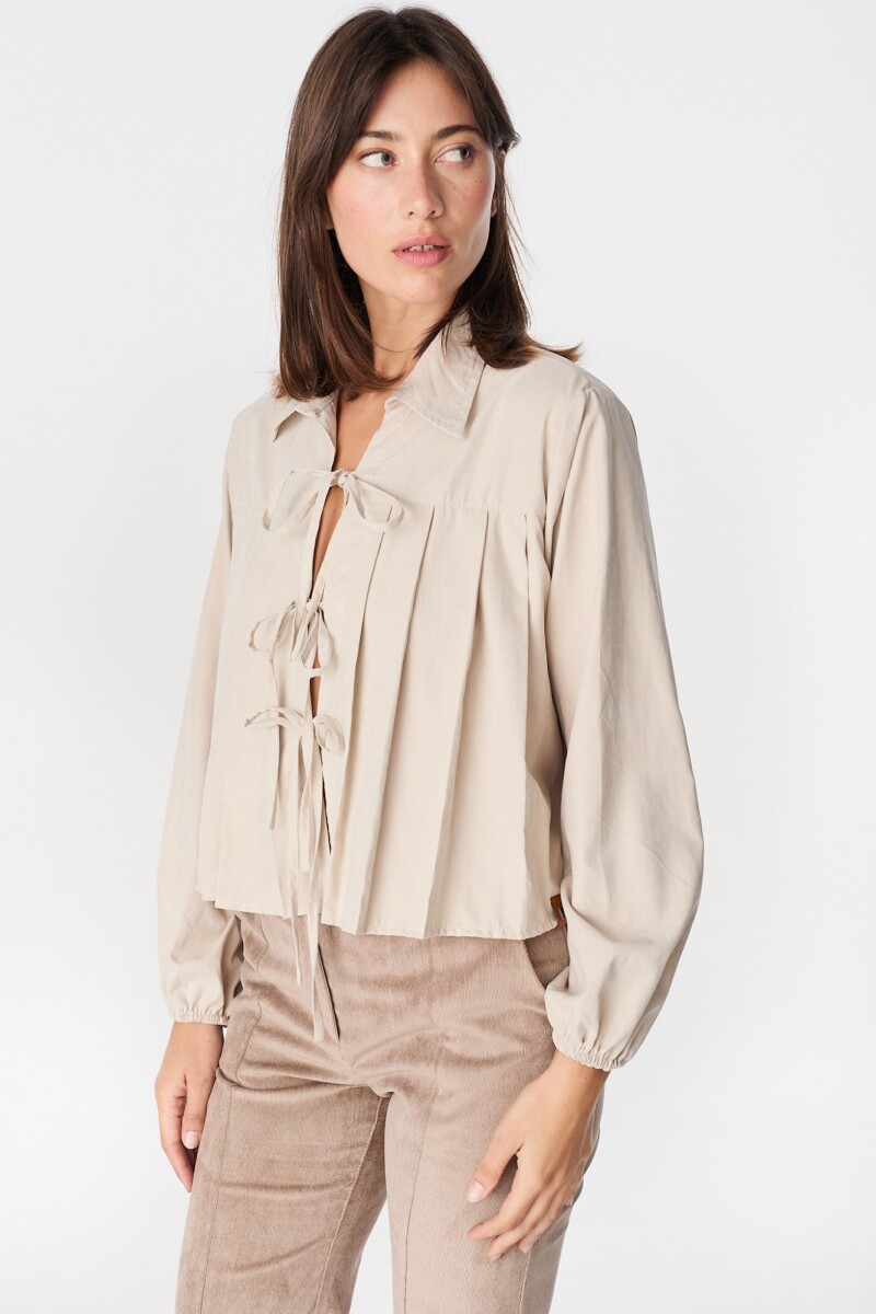 Blusa Plume Crudo