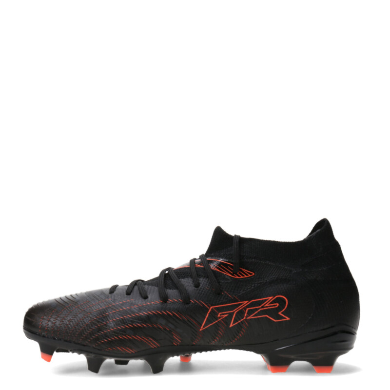 Championes de Hombre Puma Futbol 11 Future 9 Match Fg/Ag Negro - Rojo