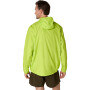 Casaca Running Silver Hombre Neon Lime