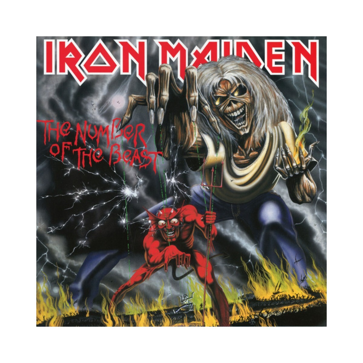 Iron Maiden - The Number Of The Beast - Lp - Vinilo 