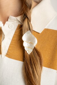 Broche Caracola Nácar