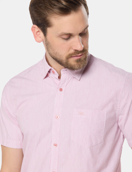 CAMISA RAYADA Rosa