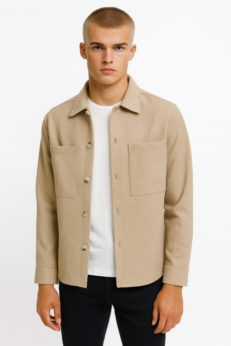 Camisa Sabio Men Crudo / Natural
