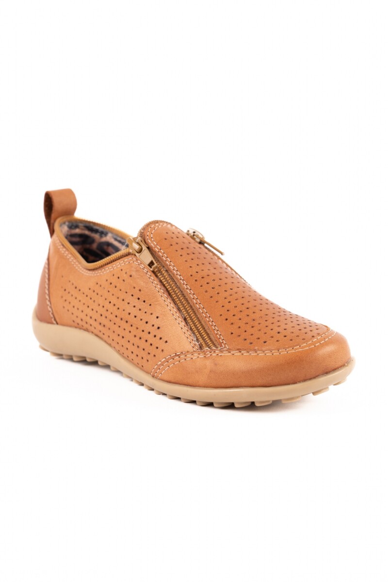 Zapato zipper calado Terra