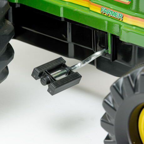 Auto Tractor Excavador A Pedal Infantil Hecho Brasil Verde