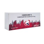 CANDECARD 8 MG CJ X 30 COMP. única