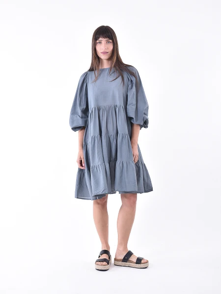 VESTIDO SAGAR AZUL PIEDRA