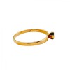 Anillo Solitario-Oro bajo-Piedra Zafiro-AN8124 conpiedra