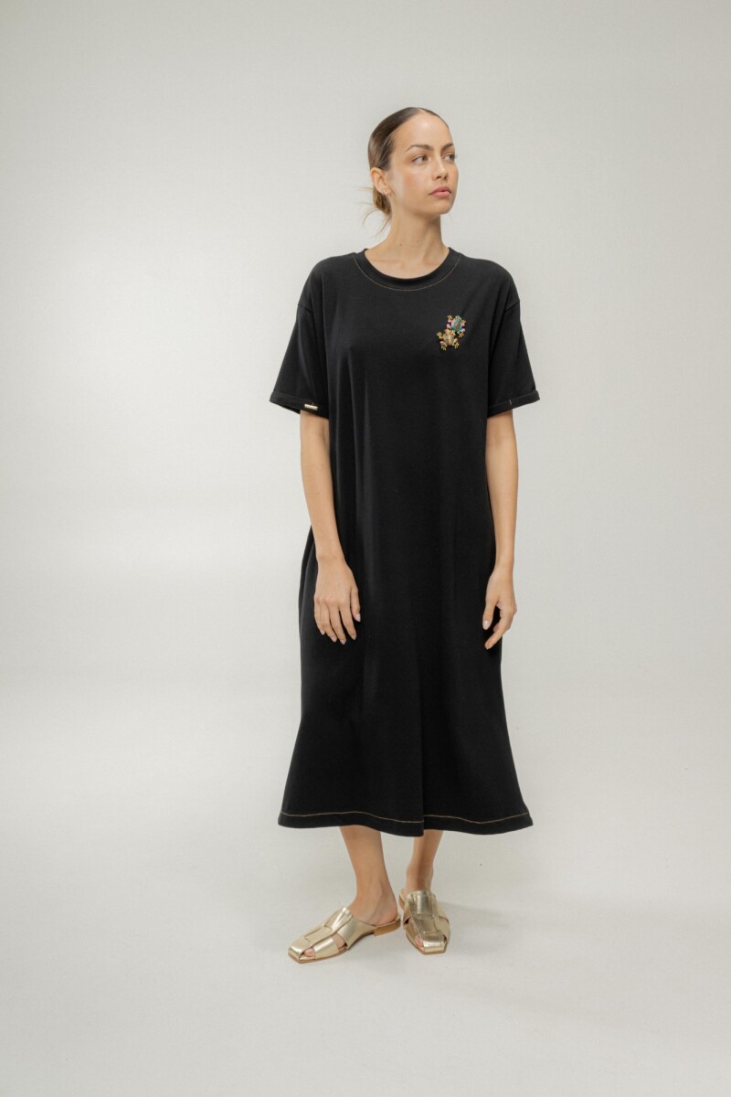 TSHIRT EXTRA COTTON Negro