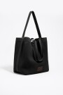 BOLSO SHOPPER FLYKNIT Negro