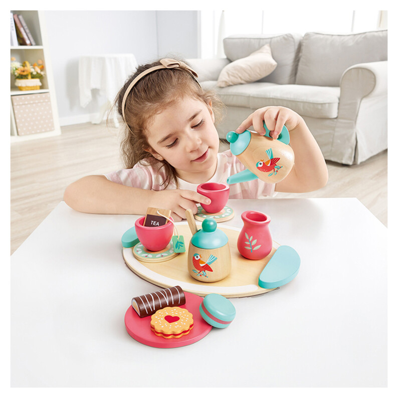 Juego de té de madera Hape Juego de té de madera Hape