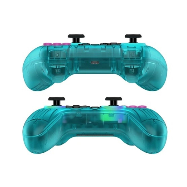 Control Gamesir T4 Nova Hd Rumble Blanco Bluetooth JOYSTICK GAMESIR T4 NOVA HD RUMBLE VERDE
