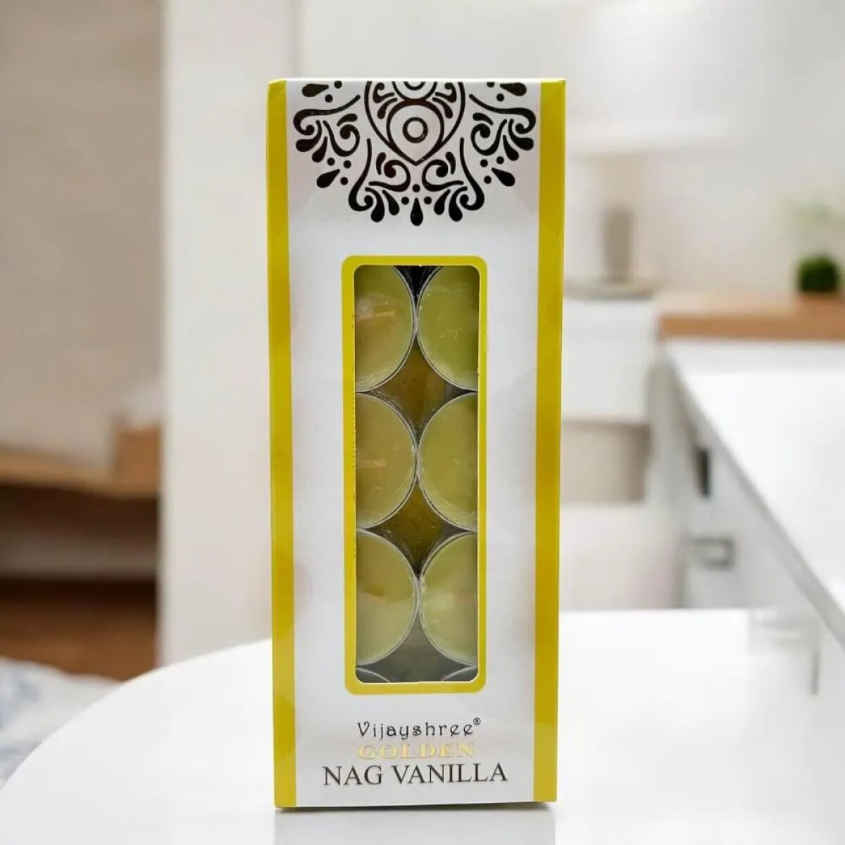 Vela x10 Aromática Golden - Nag Vanilla 