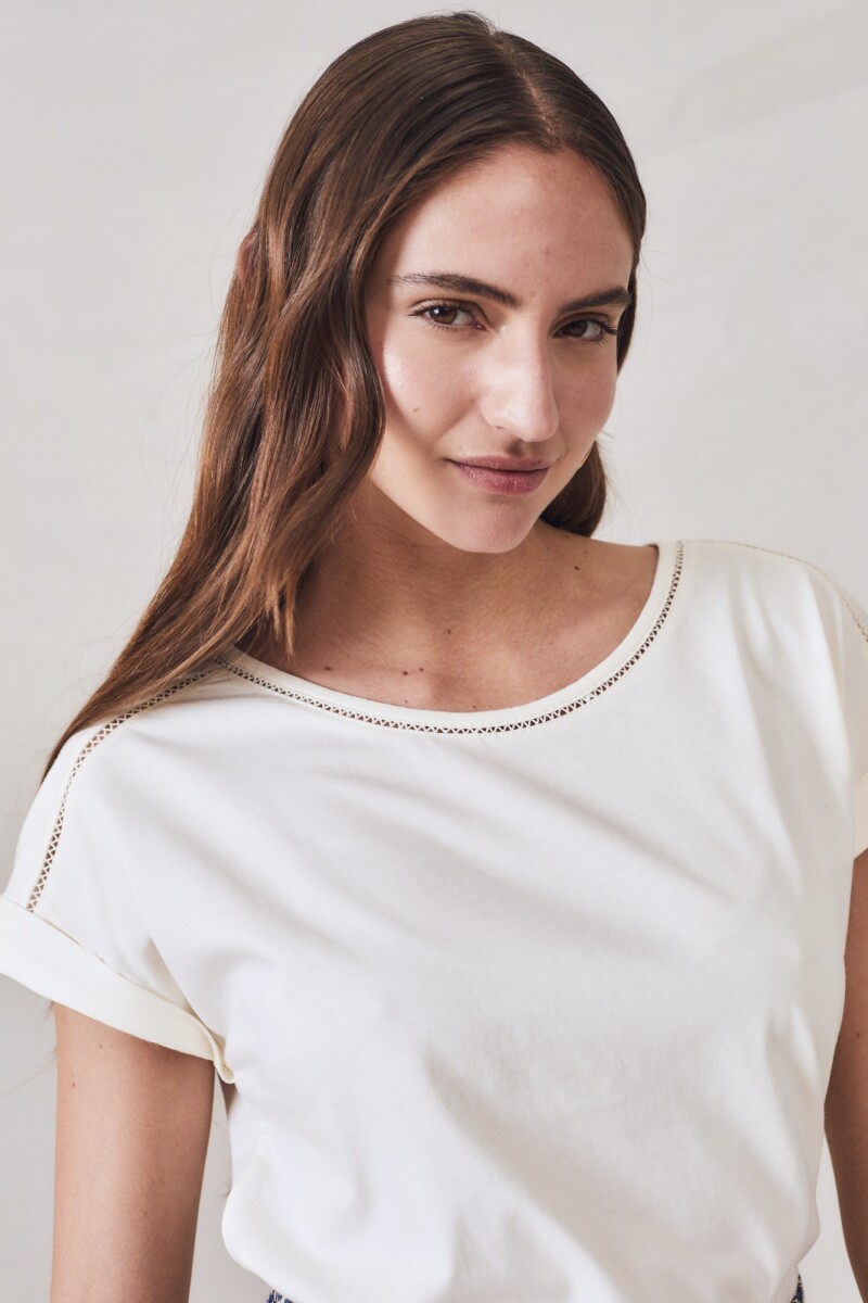 Remera Algodón Crudo