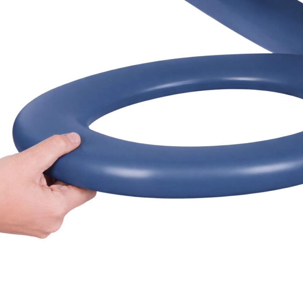 Tapa inodoro acolchada Astra azul piedra Tapa Inodoro Acolchada Astra Azul Piedra