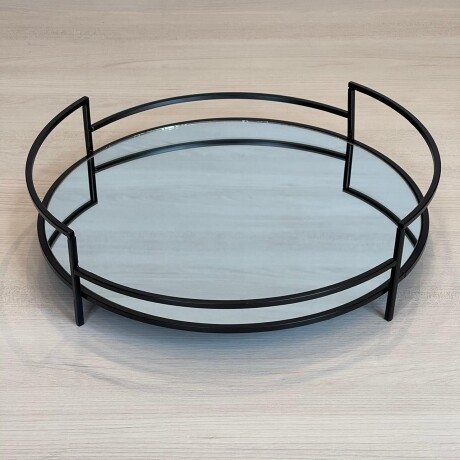 Bandeja Metálica Circular Espejada Ø38cm Bandeja Metálica Circular Espejada Ø38cm