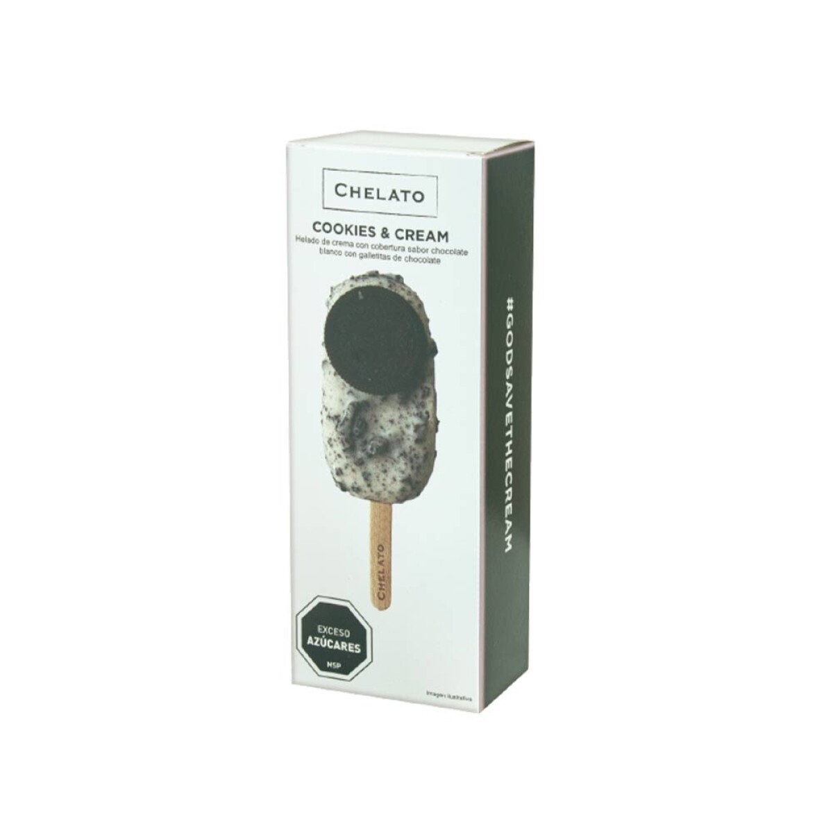 Paleta Oreo Cookies Cream 105 Grs 
