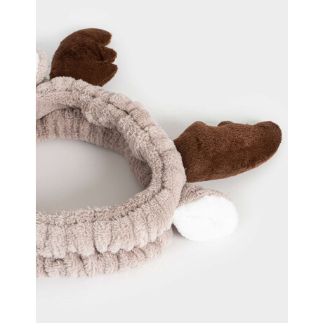 Vincha Plushie Navideña Combinacion Bicolor