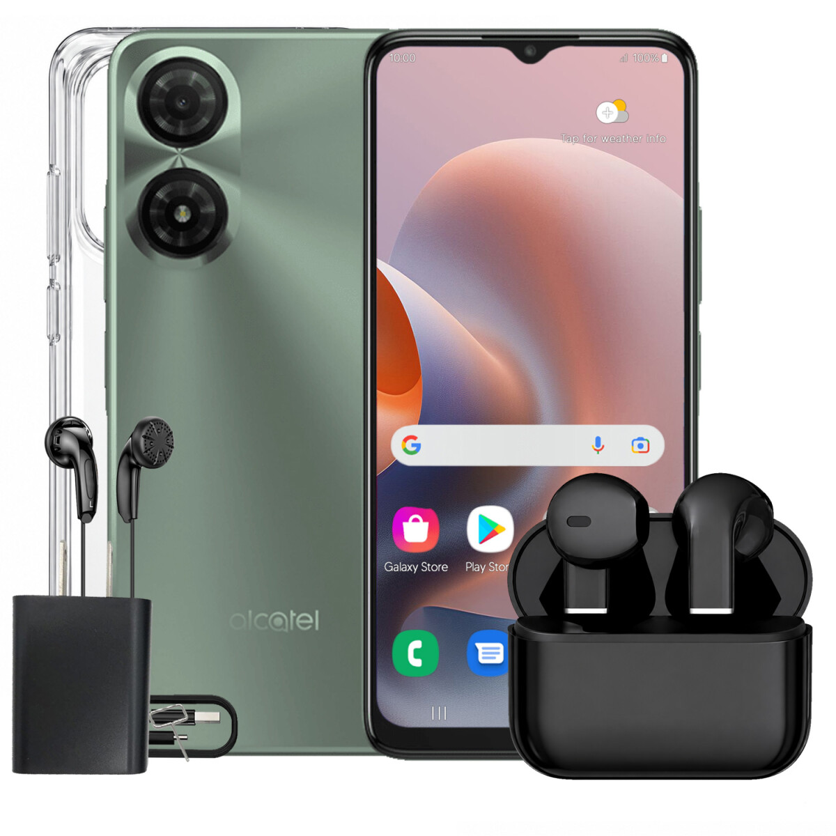 Alcatel A31 Prime 4gb Ram 128 Gb 4g Dual Sim + Regalo - VERDE 