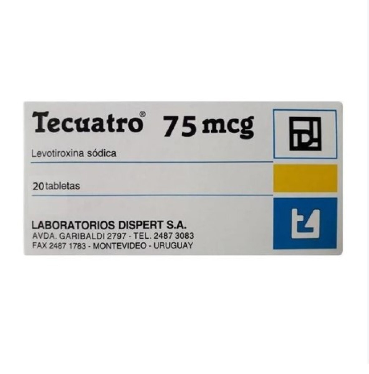 Tecuatro - 75 mg x20 