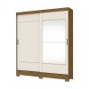Ropero 2 Puertas B74 - Natural y beige Ropero 2 Puertas B74 - Natural y beige
