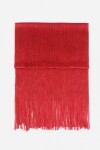 Pashmina party con argolla rojo
