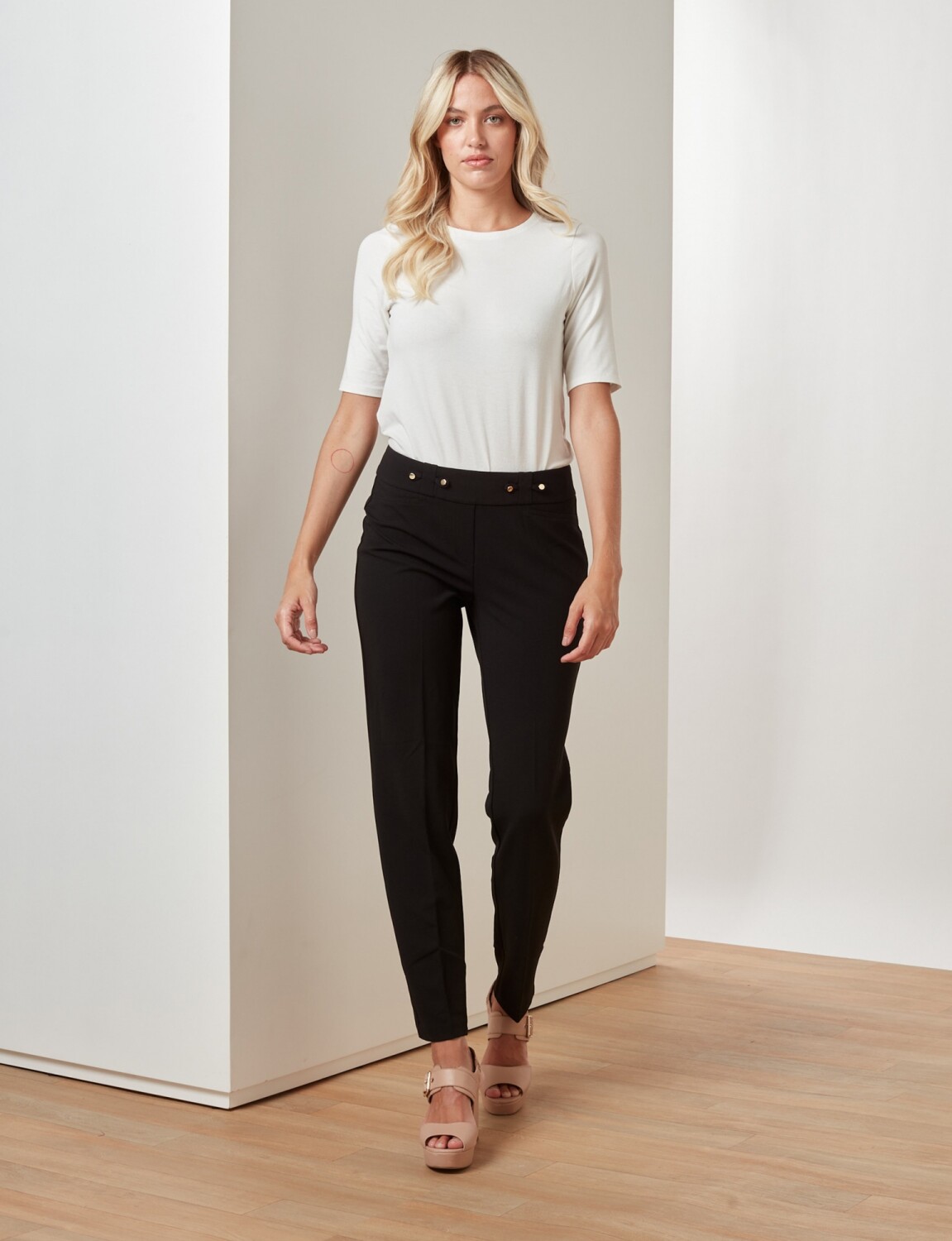 Pantalon Crepe - Negro — LA OPERA