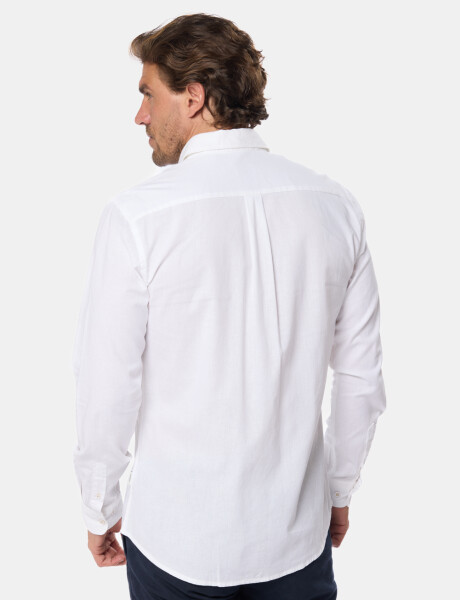 CAMISA DE LINO Blanco