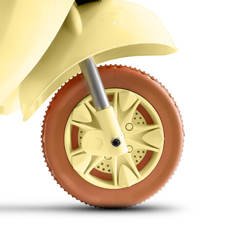 Triciclo Eléctrico Infantil Moto Para Niños A Batería Verde Pastel