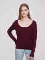 Sweater Teche Bordeaux