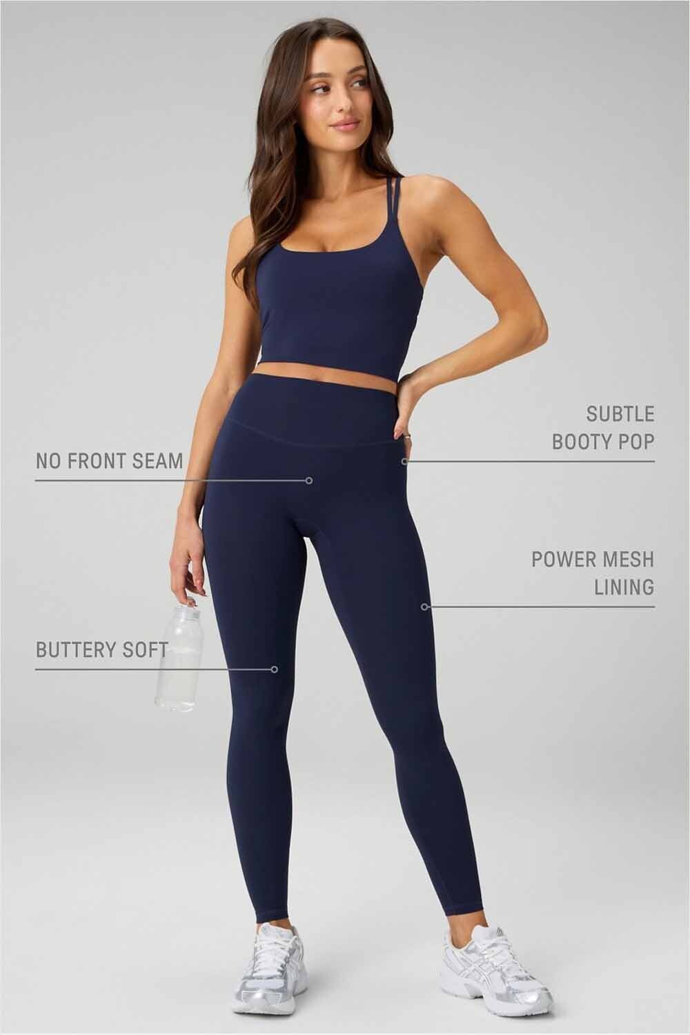 Legging Pureluxe High-Waisted Tlc Mujer Deep Navy