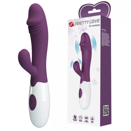 Snappy Pretty Love Vibrador Punto G Clítoris Violeta