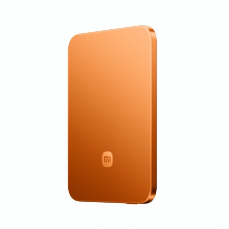 XIAOMI ULTRATHIN MAGNETIC POWER BANK 5000 15W Cargador Portátil XIAOMI Magnetic Power Bank Ultrathin 15W 5000 mAh - Orange