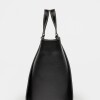 Cartera de mano Tess en cuero vaquita Negro