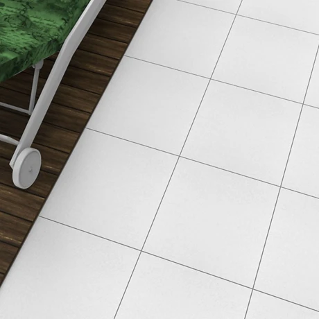 CERAMICA PARA PISOS Y REVESTIMIENTOS DE 43X43 ACETINADO BLANCO