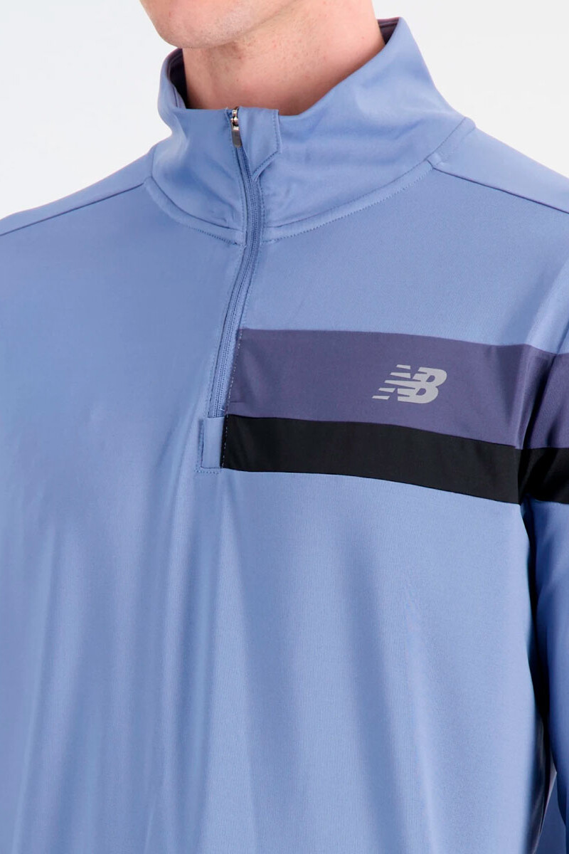 BUZO HOMBRE NEW BALANCE ACCELERATE HZ Azul-jean