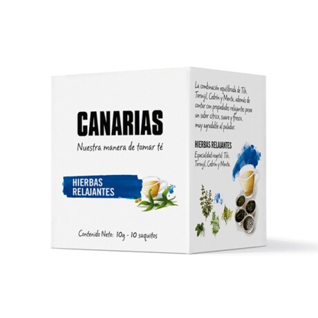 Caja X10 Té de Hierbas Relajantes Canarias 001