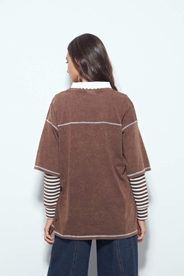 REMERA BALIURUS Chocolate