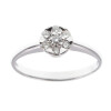 Anillo Carmen en oro blanco 18k con brillantes Anillo Carmen en oro blanco 18k con brillantes