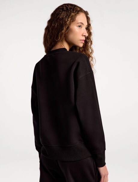 BUZO CON PUÑOS ELASTIZADOS BEIGE