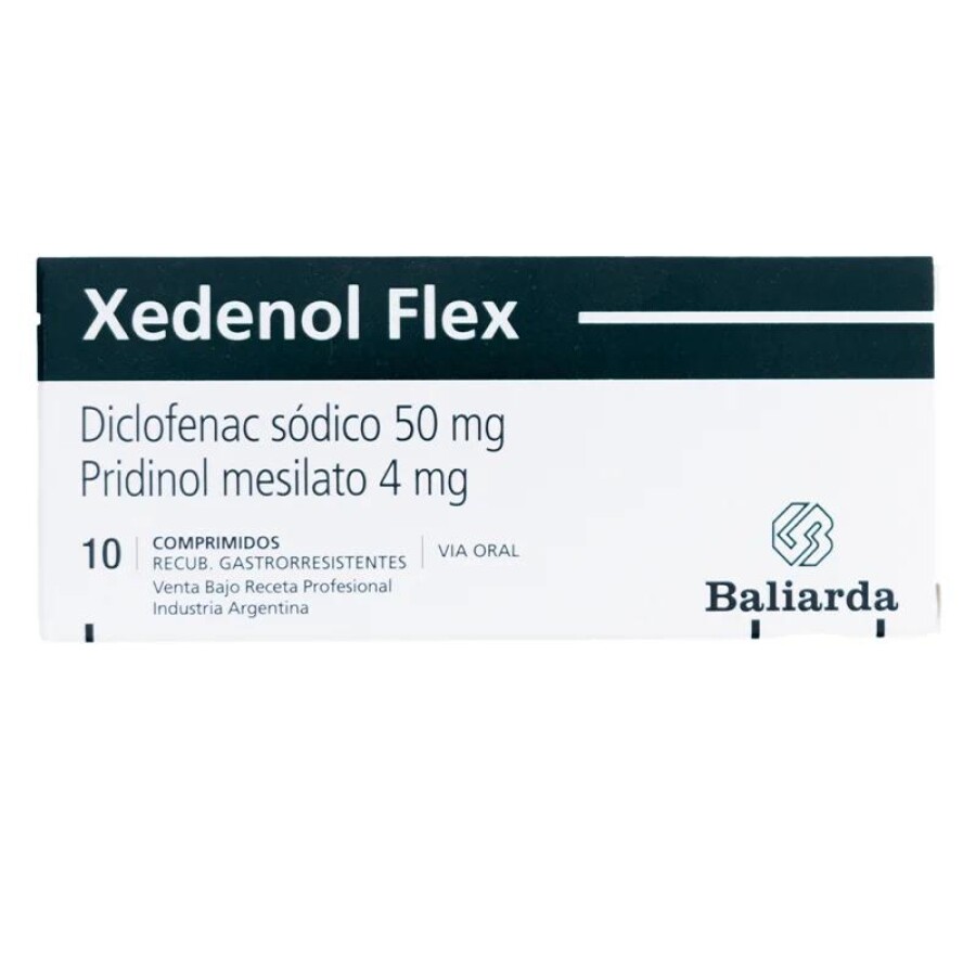 Xedenol Flex 10 Comprimidos Xedenol Flex 10 Comprimidos