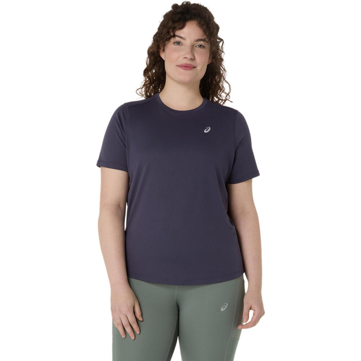 Polo Running Asics Silver SS Top Mujer 