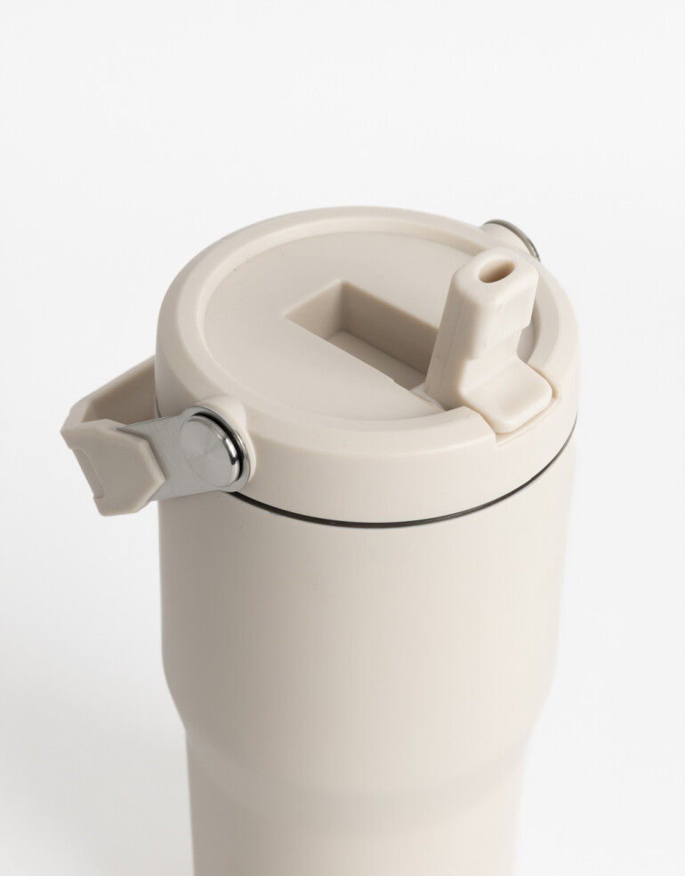 Artículos cocina Vasos Vaso Metálico Rue Du Voyage - Blanco Crema
