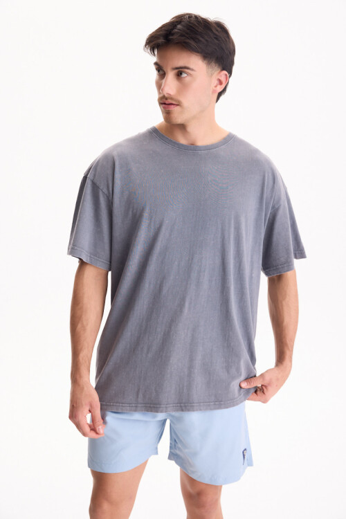 Remera Downtown Gris
