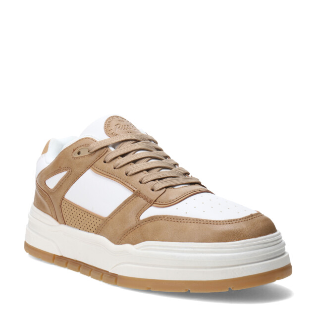 Championes de Hombre Push MANGIARI acordonado Beige