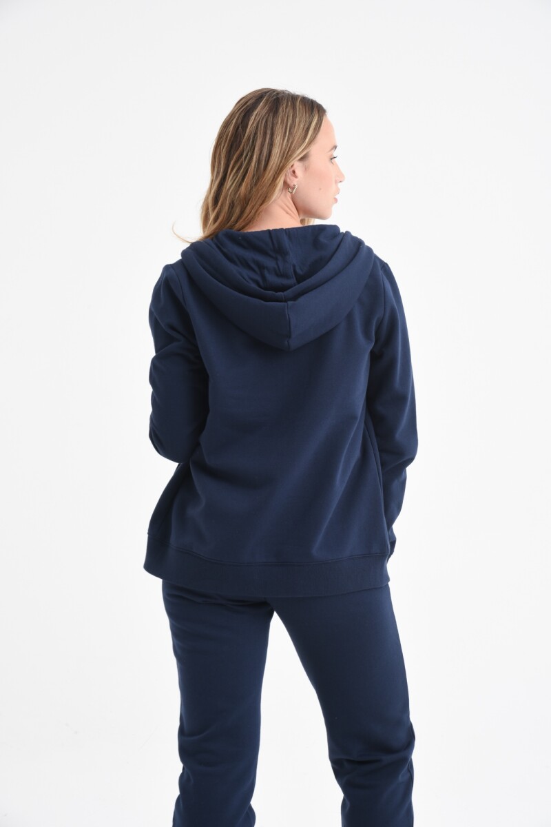 Campera deportiva Azul Marino